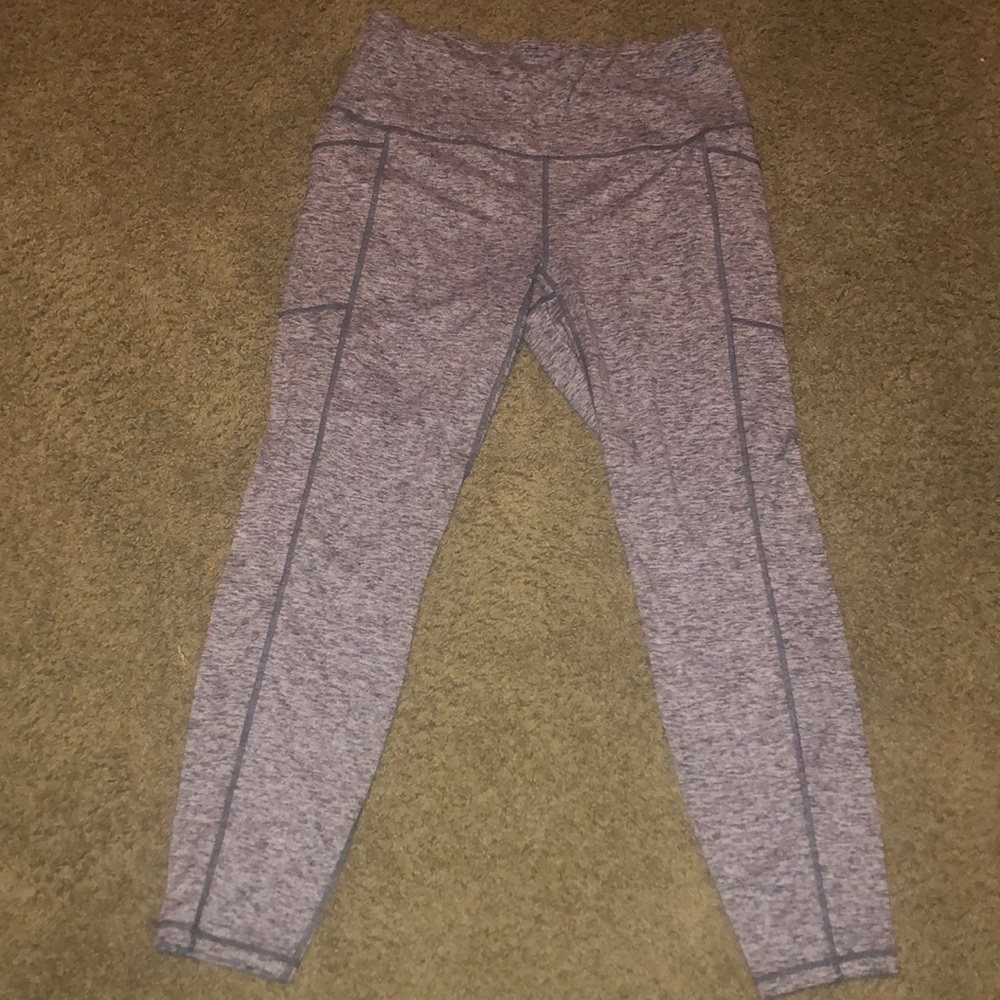 🚨Women’s Navy and Gray Reebok Workout Pants-Sz L🚨